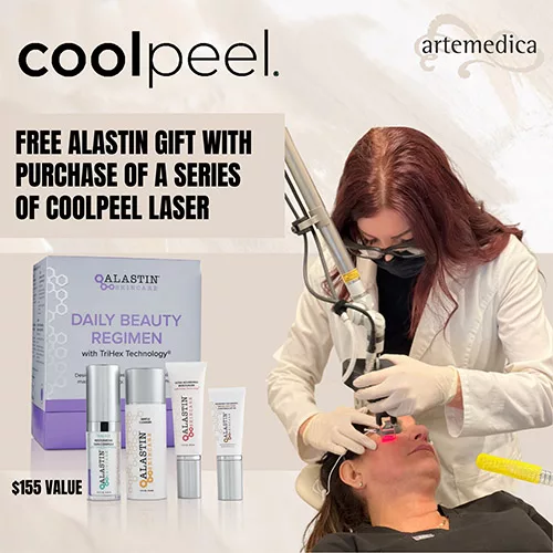 CoolePeel January 2023 special offer at Artemedica Santa Rosa and Artemedica Healdsburg