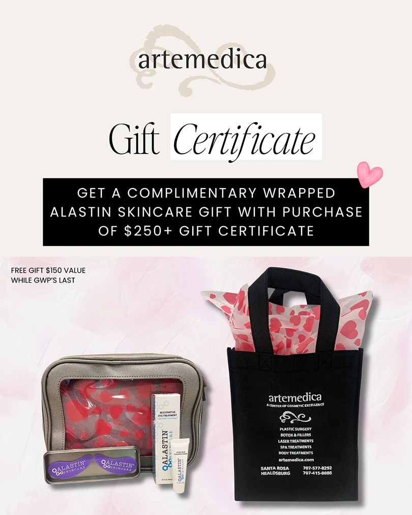 Gift certificates February 2026 special offer at Artemedica