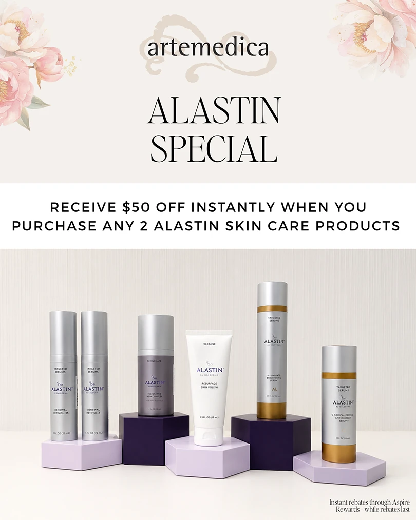 Alastin Skincare specials at Artemedica for May 2026