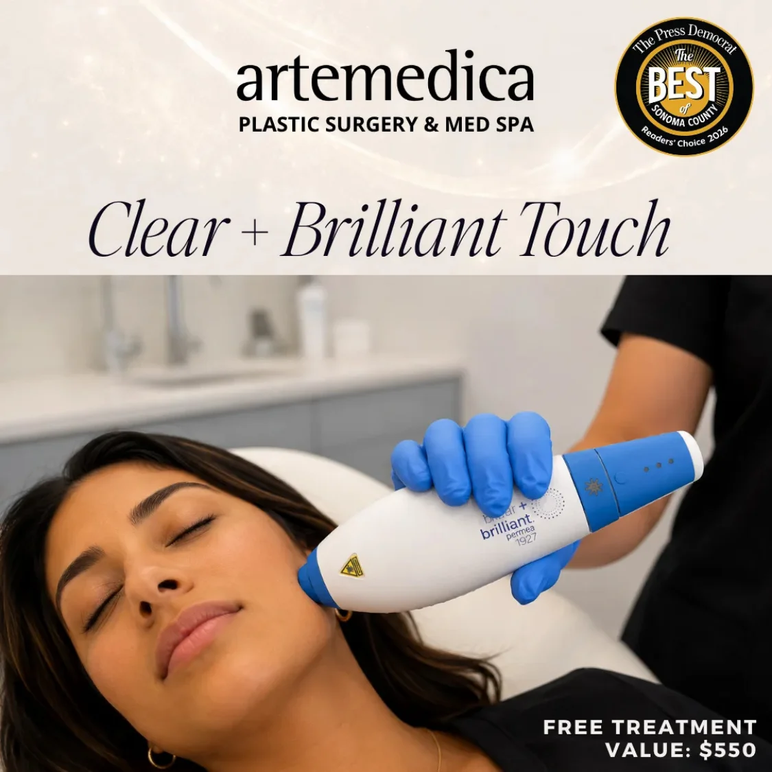 July 2026 special offers for Clear + Brilliant Touch at Artemedica