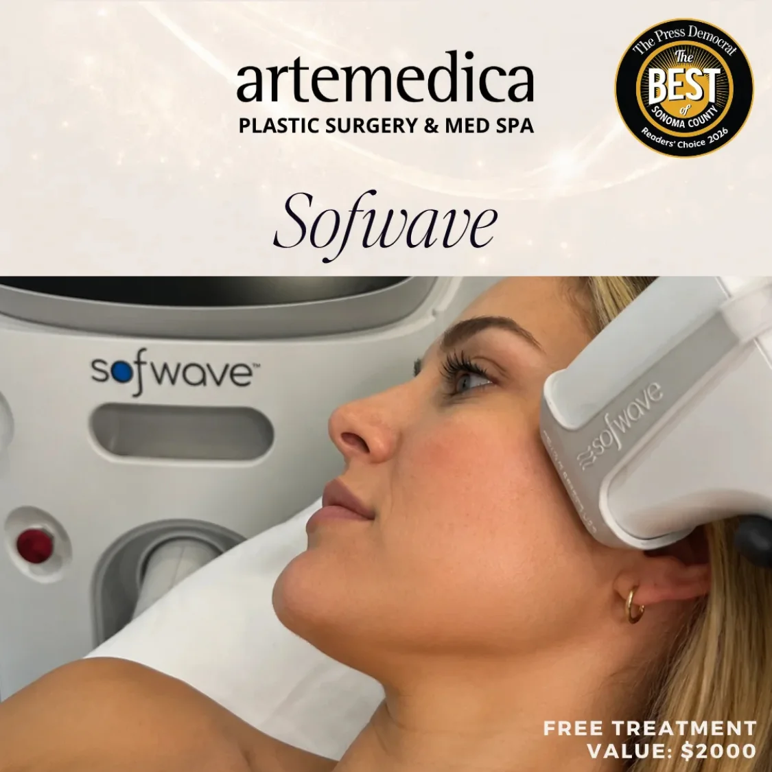 July 2026 special offers for Sofwave at Artemedica