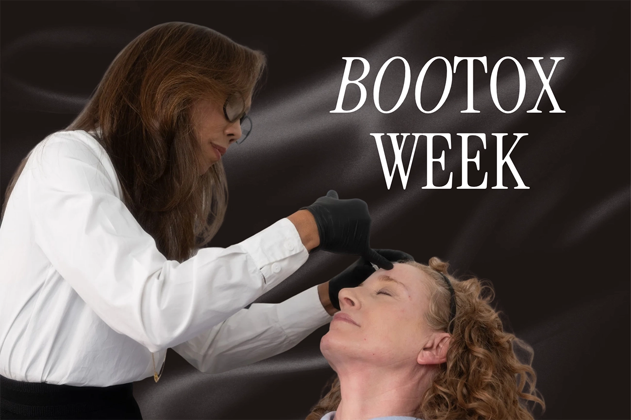 Artemedica's Dr. Alice Chiang injecting a patient with Botox for BOO-Tox week at Artemedica